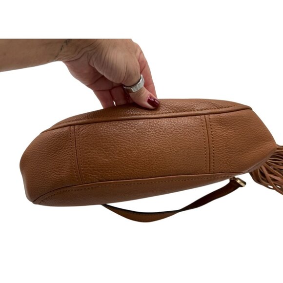 Michael Kors Brown Weston Foldover Crossbody Bag - Picture 2 of 10